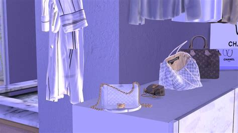 sims ts4 deco chanel boy|Chanel Le Boy Hand Bag Decor .